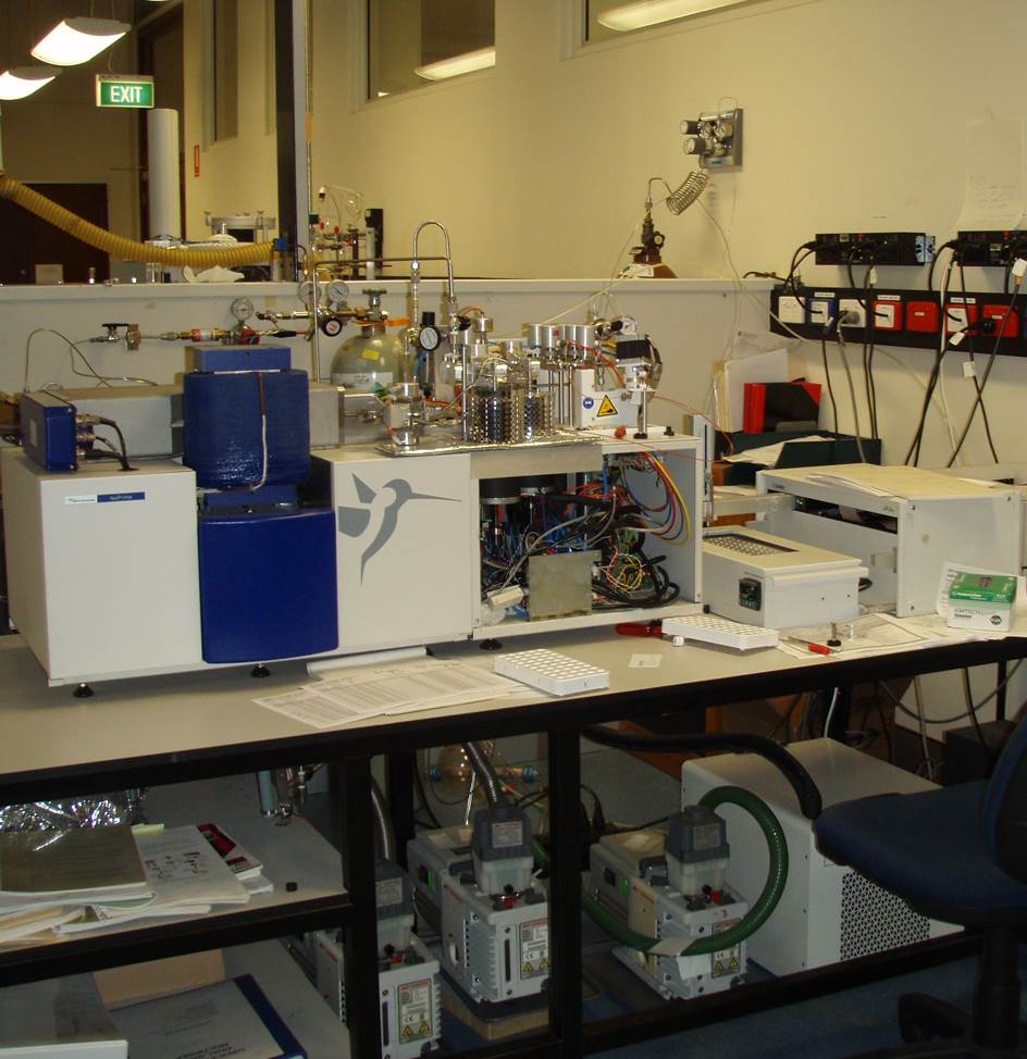 The Isoprime Dual Inlet Mass Spectrometer
