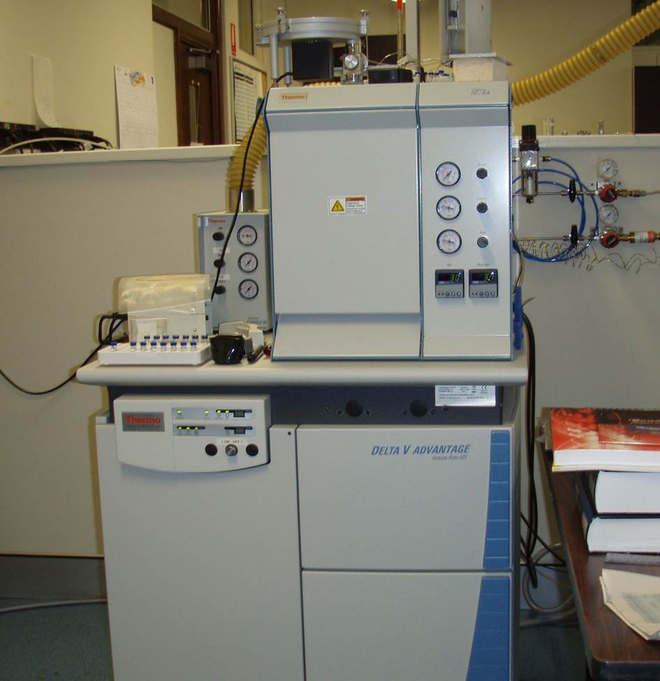 Thermo Delta V Advantage Continuous Flow mass spectrometer